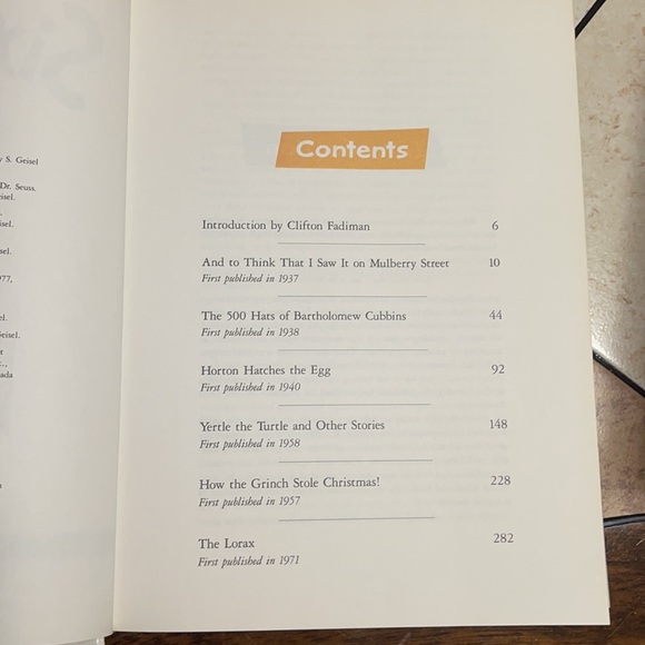 VINTAGE- Hardback Dr. Seuss A treasury of classics - Picture 7 of 11